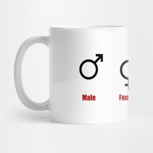 Male Female Gamer Mug